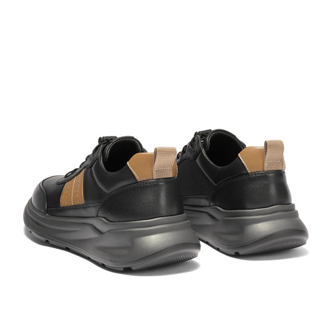 森达运动鞋男2025秋季新款户外跑步厚底休闲鞋JDZ72CM5