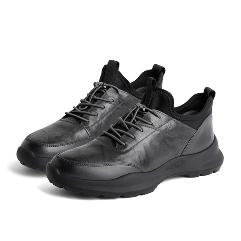 森达运动健步鞋2025冬季新款行走厚底户外休闲鞋1KM01DM5