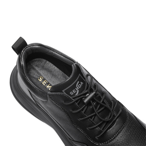 森达高帮鞋男2025冬新商场同款户外运动厚底休闲鞋2AP01DD5