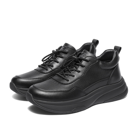 森达高帮鞋男2025冬新商场同款户外运动厚底休闲鞋2AP01DD5