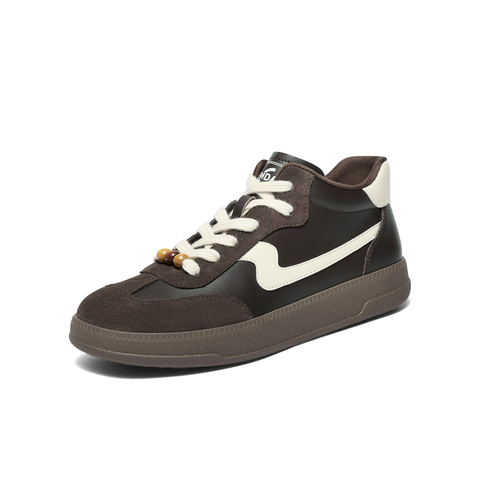 森达休闲鞋女2025冬新商场同款户外休闲德训鞋4HOC8DM5