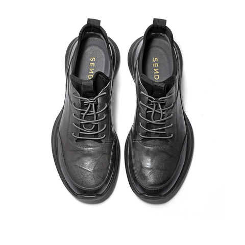 森达运动健步鞋2025冬季新款行走厚底户外休闲鞋1KM01DM5