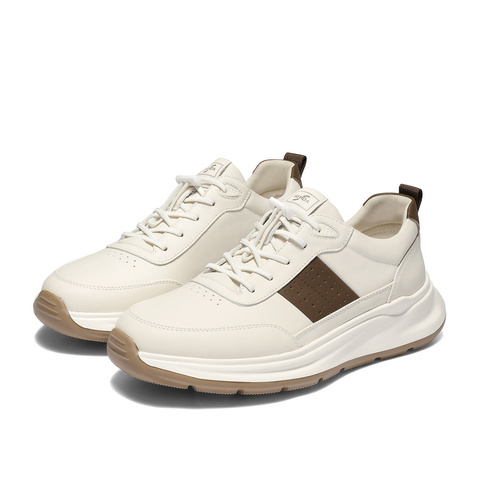 森达运动鞋男2025秋季新款户外跑步厚底休闲鞋JDZ72CM5