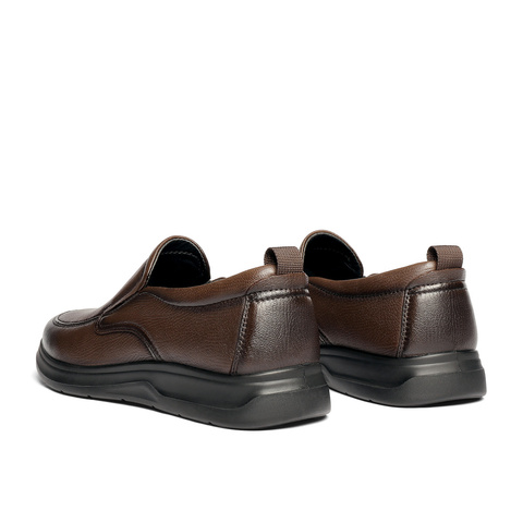 森达休闲皮鞋男2025秋新商场同款软面舒适平底休闲鞋1YH02CM5