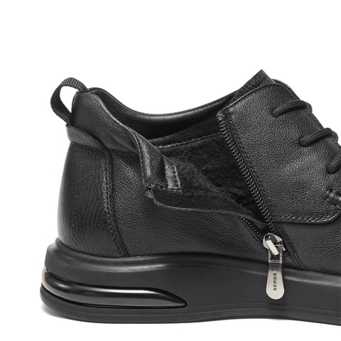 森达皮靴男2025冬季新款商场同款简约户外舒适短靴K5841DD5