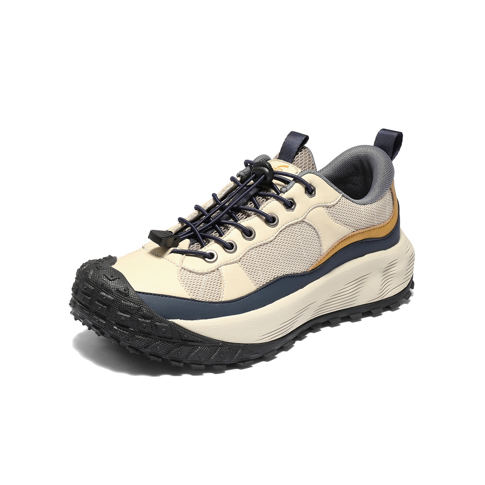 森达休闲鞋男2025冬季新款拼接时尚户外厚底运动鞋JDZ69DM5