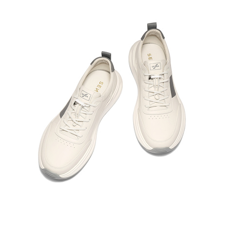 森达运动鞋男2025秋季新款户外跑步厚底休闲鞋JDZ72CM5