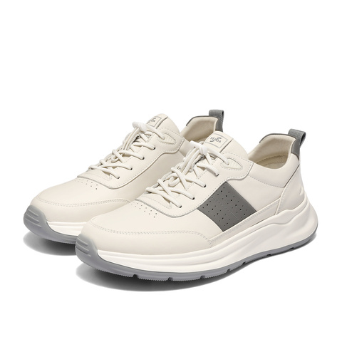 森达运动鞋男2025秋季新款户外跑步厚底休闲鞋JDZ72CM5