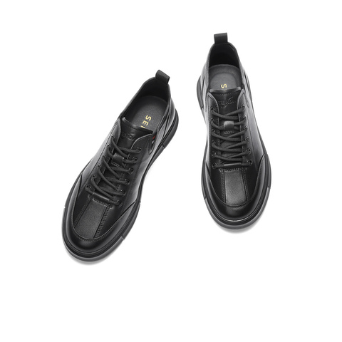 森达皮靴男2025冬季新款商场同款户外运动风休闲鞋1ZJ01DD5