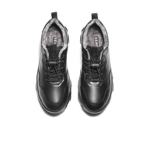 森达健步鞋女2025冬新商场同款户外保暖厚底休闲鞋49JB7DM5