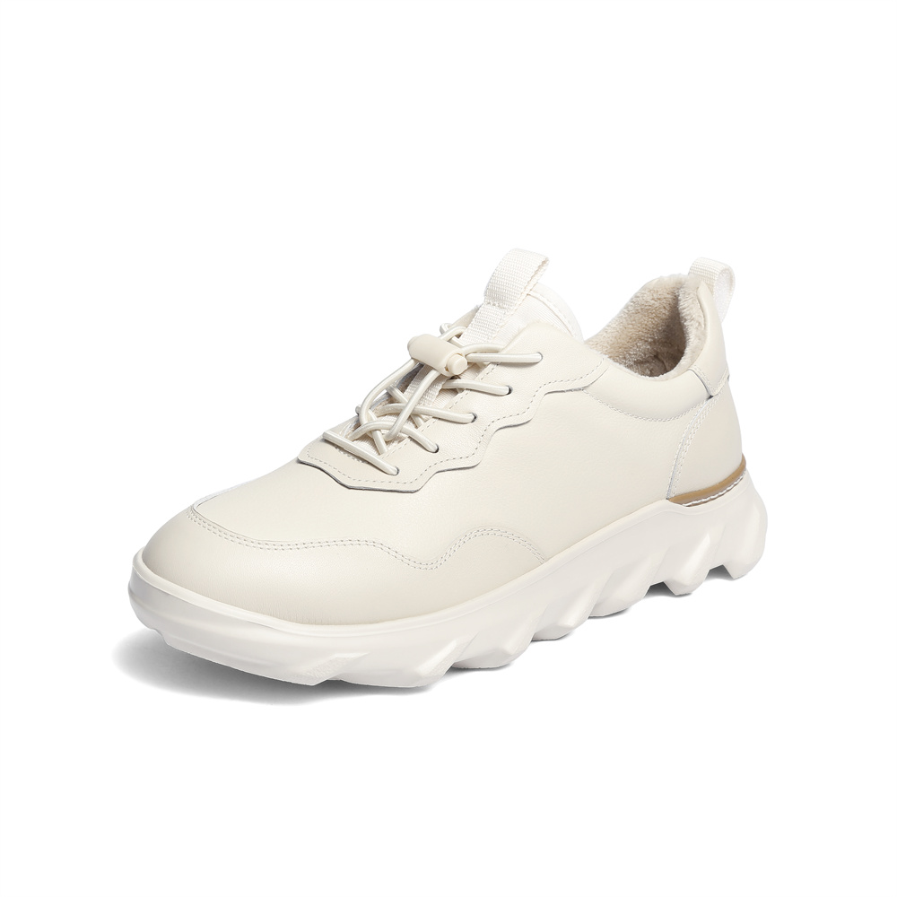 森达健步鞋女2025冬新商场同款户外保暖厚底休闲鞋49JB7DM5