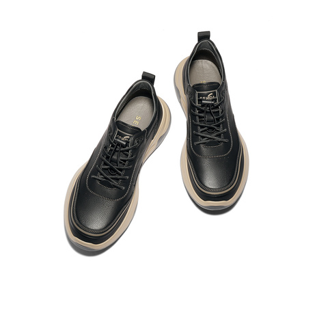 森达健步鞋男2025冬季新款商场同款户外运动风休闲鞋2DS01DM5