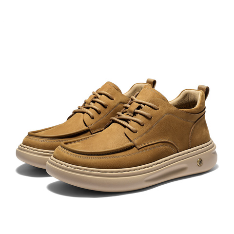 森达工装鞋男2025冬新商场同款户外徒步厚底休闲鞋2DR01DM5