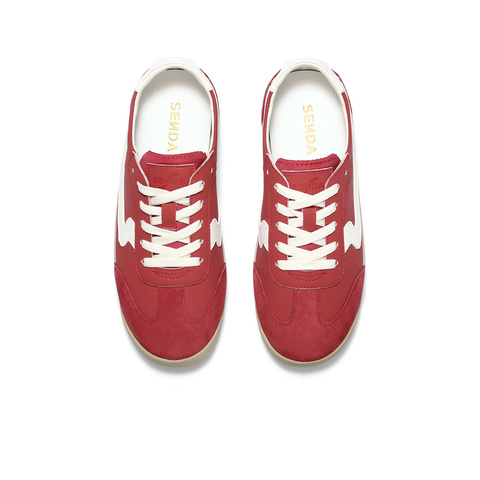 森达德训鞋女2025秋季新款商场同款阿甘休闲板鞋XSC01CM5