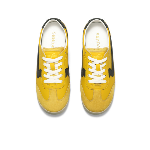 森达德训鞋女2025秋季新款商场同款阿甘休闲板鞋XSC01CM5