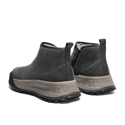 森达雪地靴男2025冬新商场同款保暖毛绒休闲短靴DB013DD5
