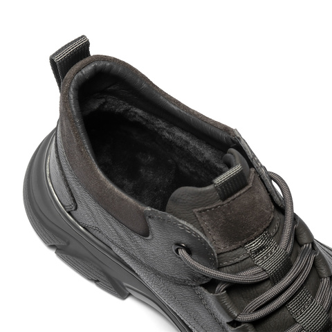 森达休闲靴男2025冬新商场同款时尚运动风户外休闲短靴DB003DD5