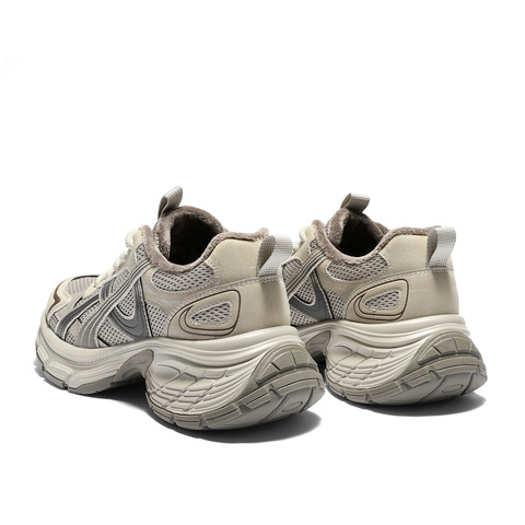 森达老爹鞋女2025季新商场同款网面厚底户外休闲鞋XVE01DM5