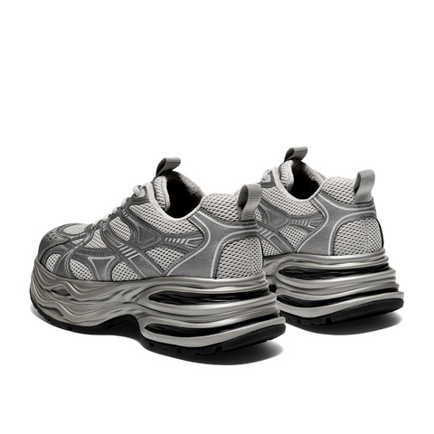 森达老爹鞋女2025冬新商场同款网面厚底户外休闲鞋XVF01DM5