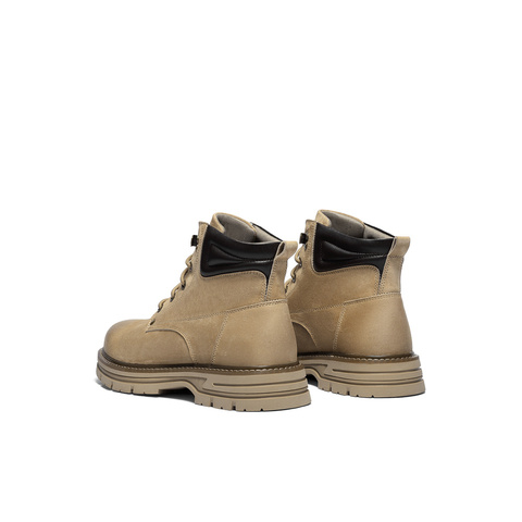 森达马丁靴男2025冬季新款商场同款户外机车风休闲短靴2AK01DD5