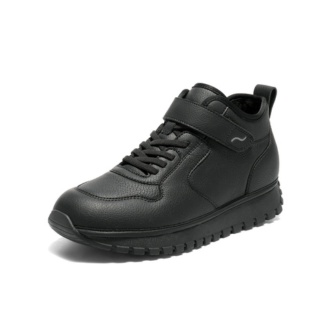 森达高帮鞋女2025冬新商场同款运动健步休闲短靴XUA01DD5