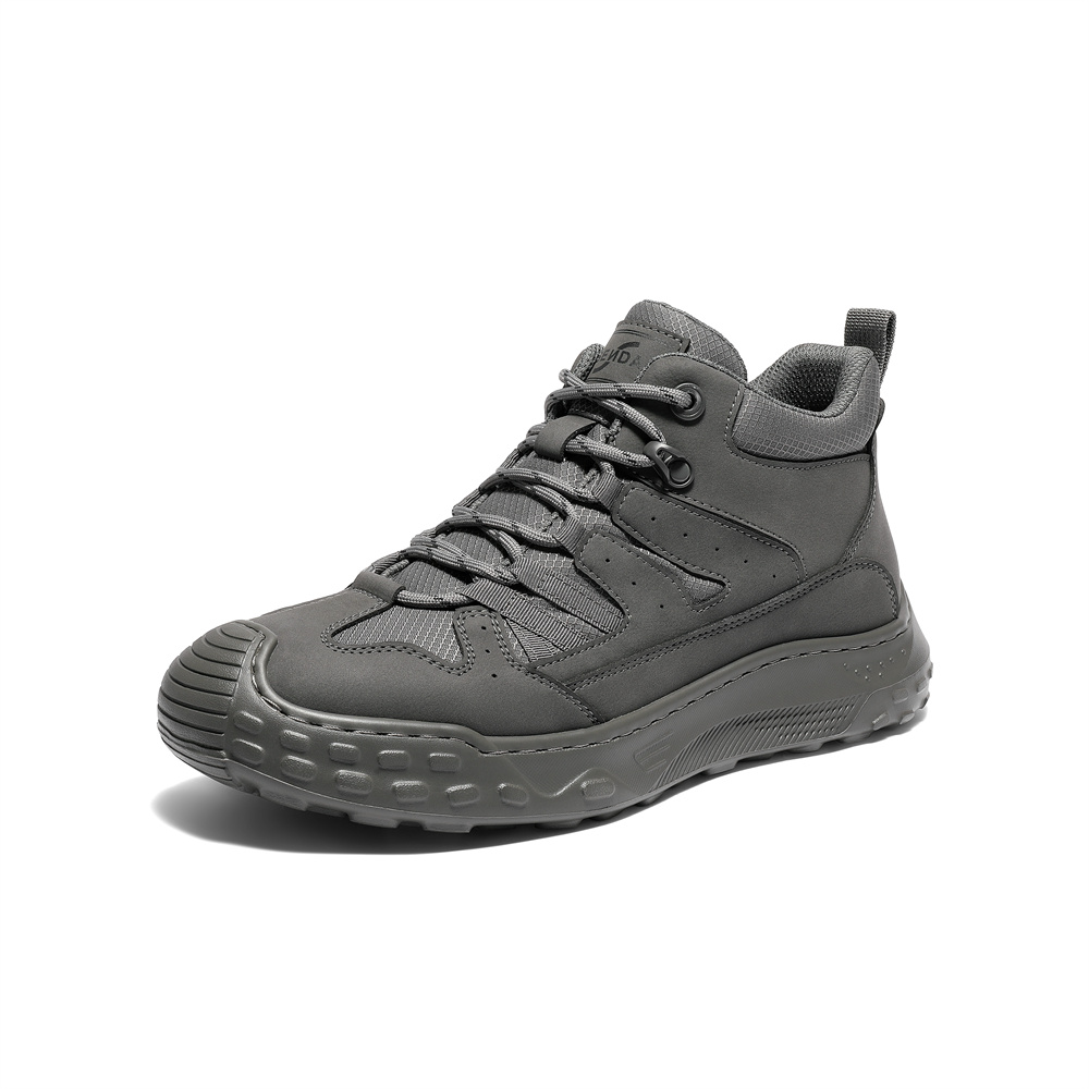 森达运动鞋男2025秋季新款商场同款户外高帮休闲鞋2BC01CM5