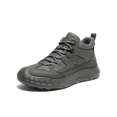 森达运动鞋男2025秋季新款商场同款户外高帮休闲鞋2BC01CM5