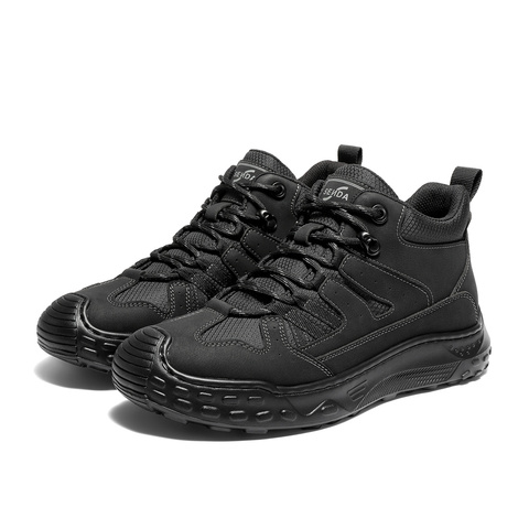 森达运动鞋男2025秋季新款商场同款户外高帮休闲鞋2BC01CM5