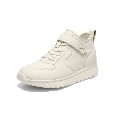 森达高帮鞋女2025冬新商场同款运动健步休闲短靴XUA01DD5