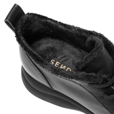 森达毛毛鞋女2026春新商场同款户外徒步休闲鞋XXA01AM6