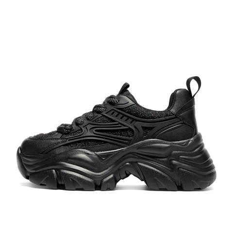 森达老爹鞋女2026春新商场同款户外运动厚底休闲鞋XWH01AM6