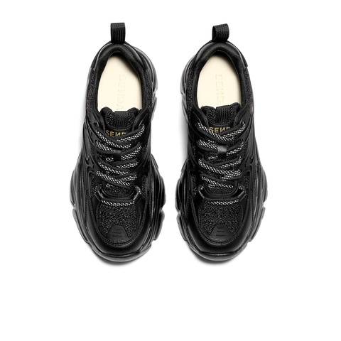 森达老爹鞋女2026春新商场同款户外运动厚底休闲鞋XWH01AM6