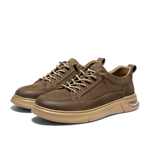 森达工装鞋男2026春季新款商场同款户外徒步休闲鞋K4E03AM6