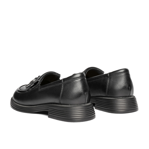 森达乐福鞋女2026春新款学院风蝴蝶结休闲单鞋WP063AA6