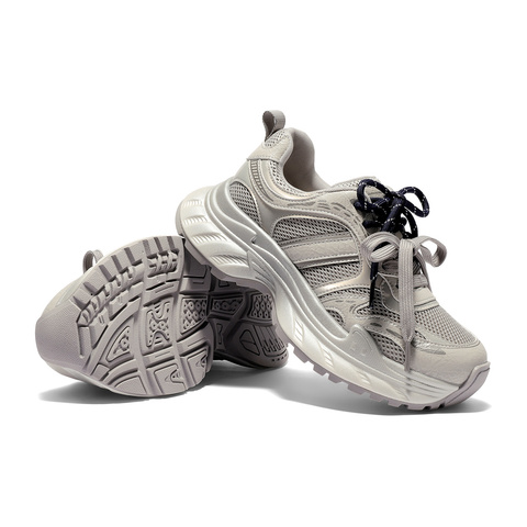 森达老爹鞋女2026春季新款商场同款网面户外运动鞋XXK01AM6