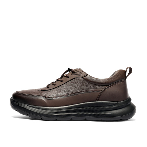 森达健步鞋男2026春季新款商场同款舒适休闲运动鞋2BU01AM6