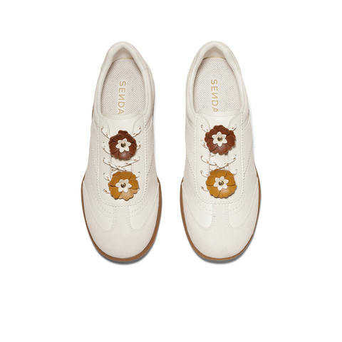 森达德训鞋女2026春新拼接运动跑步户外休闲板鞋4NU23AM6