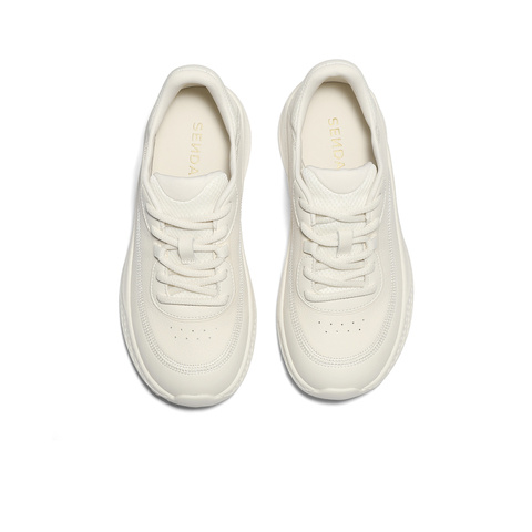 森达健步鞋女2026春新商场同款舒适运动休闲鞋XWT01AM6