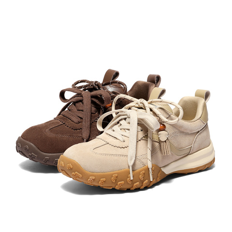 森达阿甘鞋女2026春季新款商场同款德训运动休闲鞋XWS01AM6