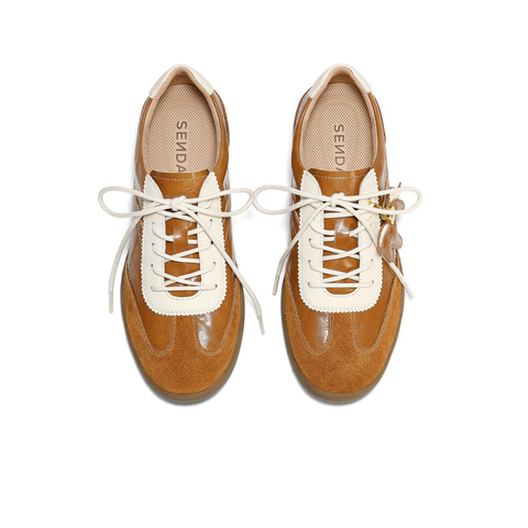 森达德训鞋女2026春新商场同款拼接户外休闲板鞋4NRD5AM6