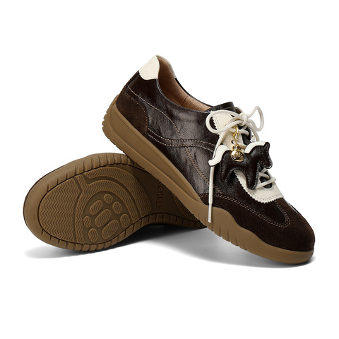 森达德训鞋女2026春新商场同款拼接户外休闲板鞋4NRD5AM6