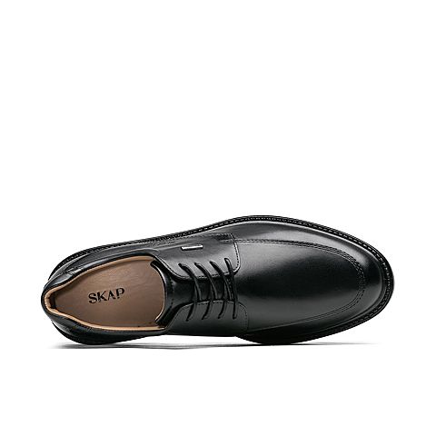 SKAP/圣伽步春夏专柜同款牛皮革商务正装男皮鞋20813051