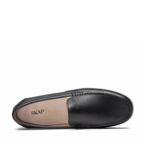 SKAP/圣伽步春夏专柜同款牛皮商务休闲男皮单鞋20710641