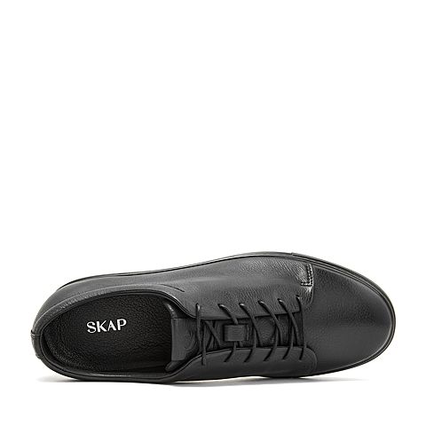 SKAP/圣伽步秋冬专柜同款牛皮时尚男休闲鞋20815791