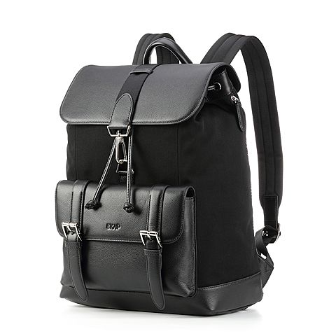 SKAP/圣伽步春专柜同款牛皮时尚休闲男双肩背包20921251