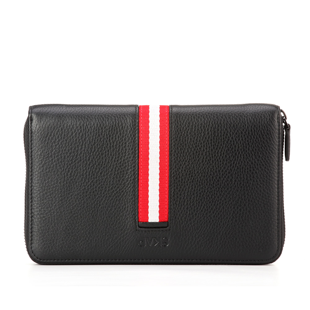 SKAP/圣伽步春夏专柜同款牛皮时尚商务男手拿包20920342