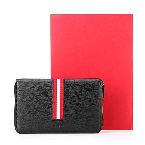 SKAP/圣伽步春夏专柜同款牛皮时尚商务男手拿包20920342