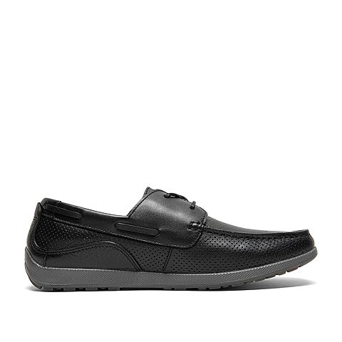 SKAP/圣伽步2020夏专柜同款系带简约男休闲皮鞋N16A6802