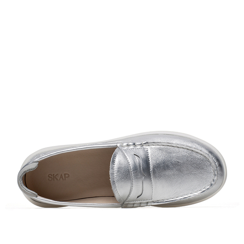 SKAP/圣伽步2021春季新款商场同款一脚蹬舒适女休闲鞋NE0BH316