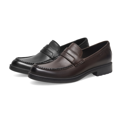 SKAP圣伽步商场同款商务休闲乐福鞋男士皮鞋A4V02AA3